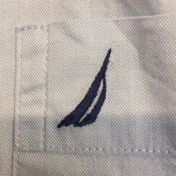 Light Blue Nautica Button Down - Picture 6 of 6